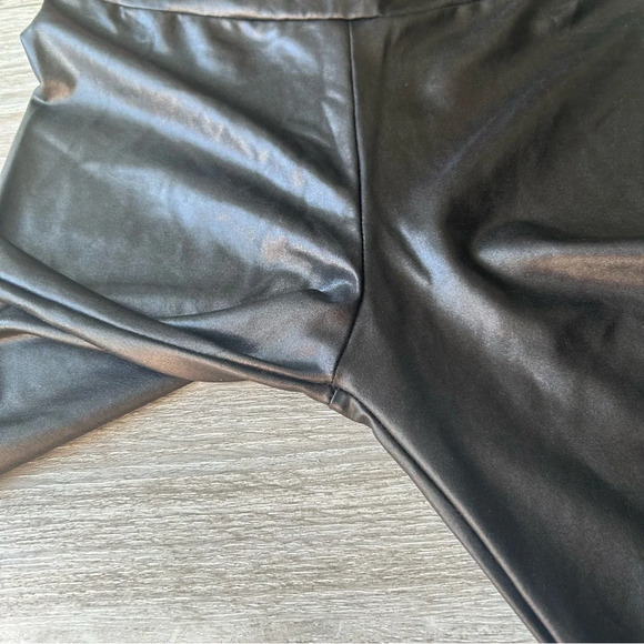Sakkas Faux Leather High Waist Leggings Made in USA - Picture 6 of 12